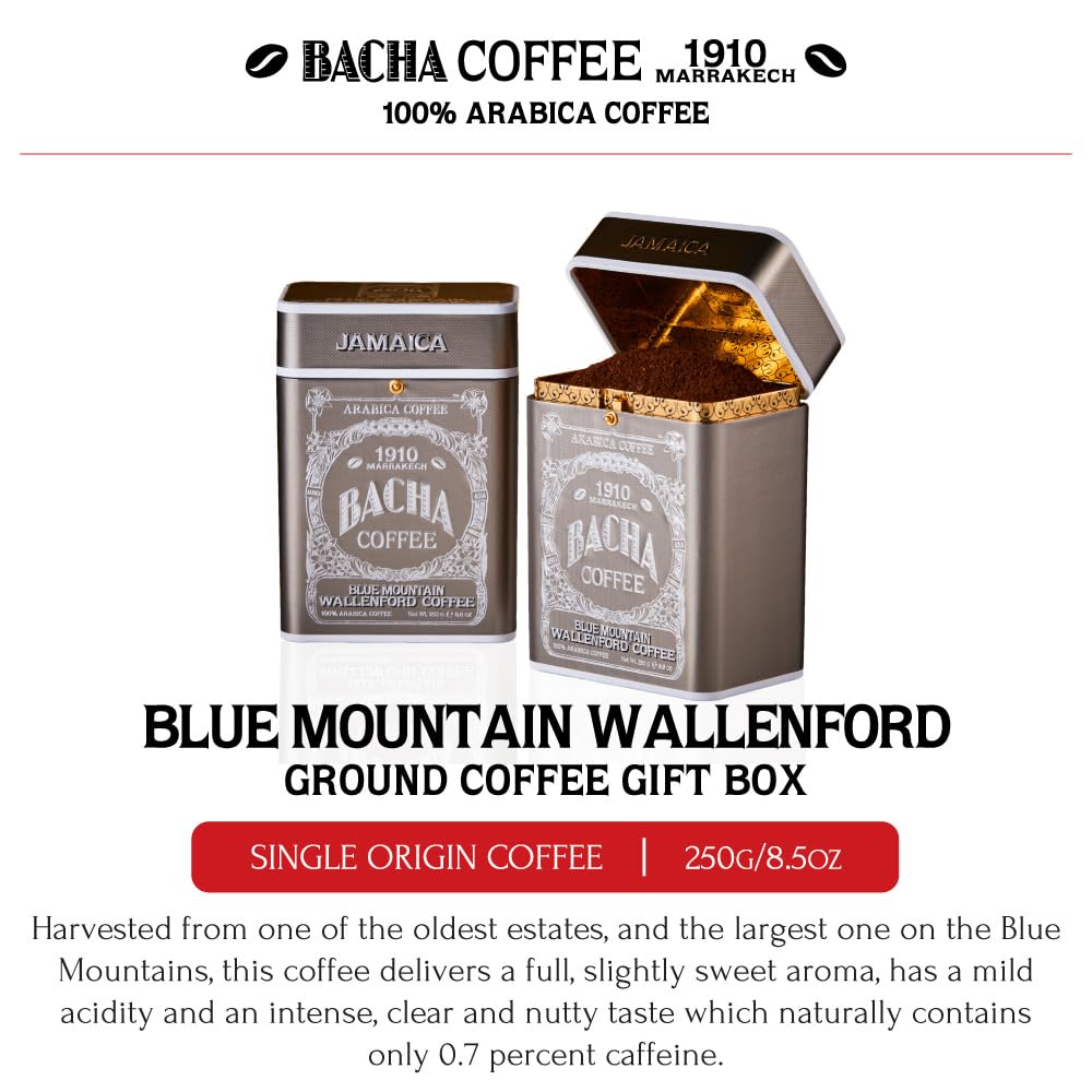 Amazon.com : Bacha Coffee | Blue Mountain Wallenford Single Origin